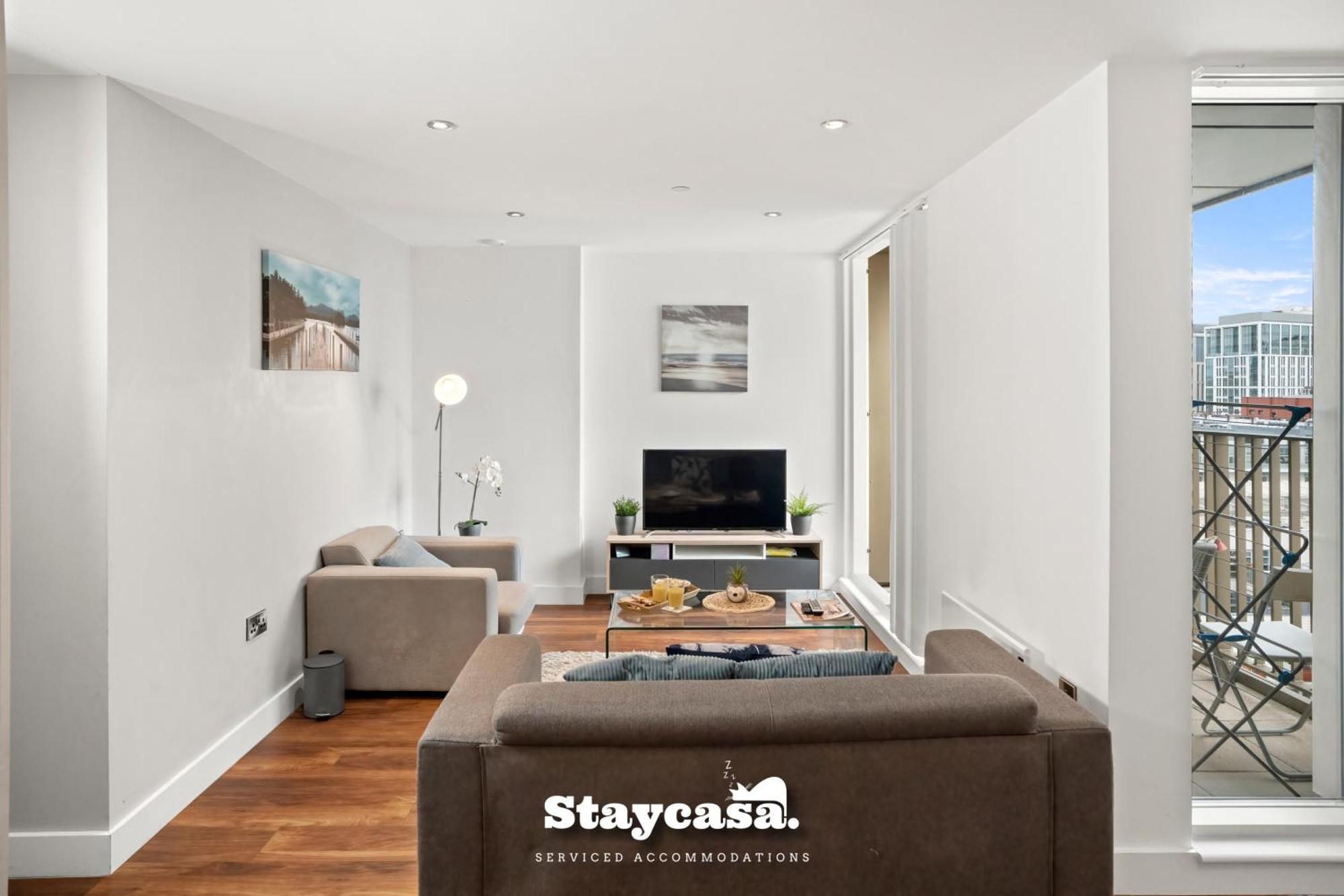 Spectacular Apartment Balcony View In City Centre Manchester Eksteriør bilde